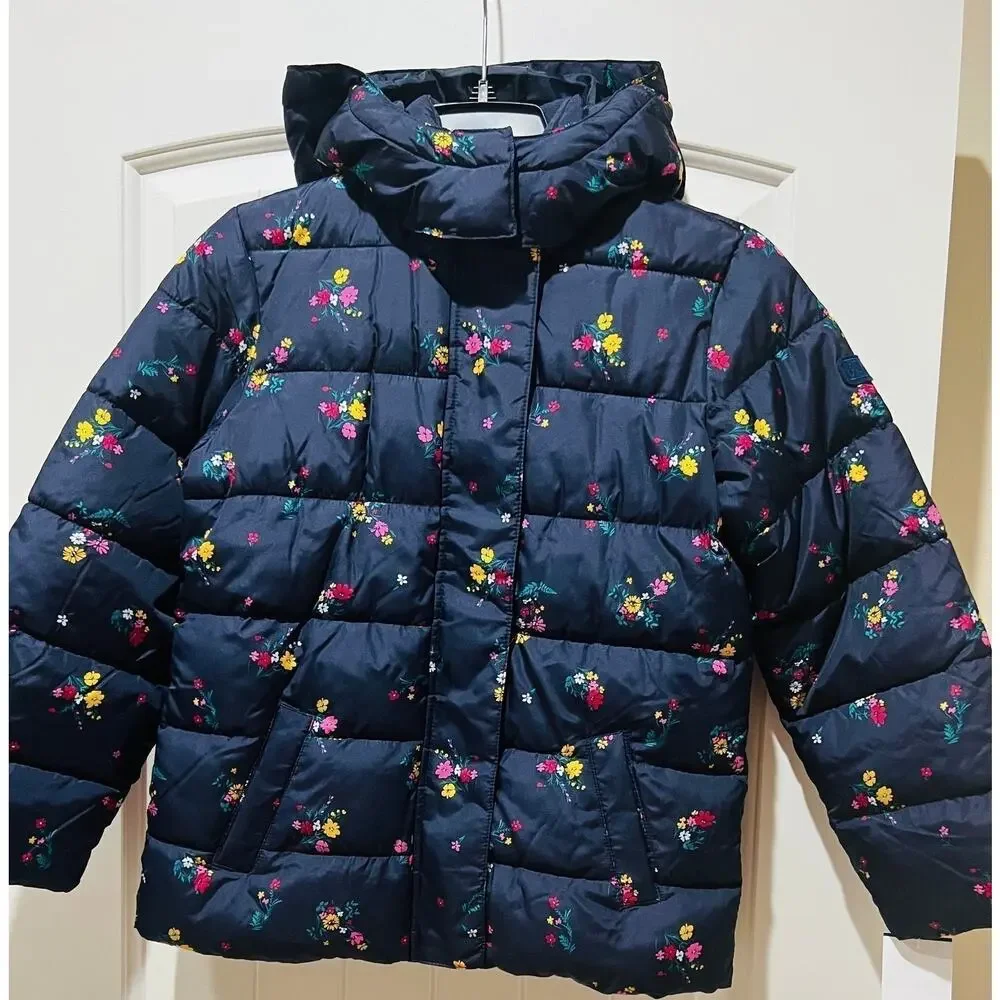 NWT❤️Gap Kids Classic Warmest max Hooded puffer Jacket szXL